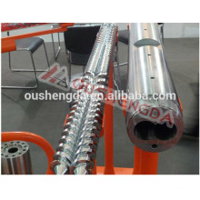 Barril de doble tornillo paralelo de acero aleado Sumitomo para tubería de PVC